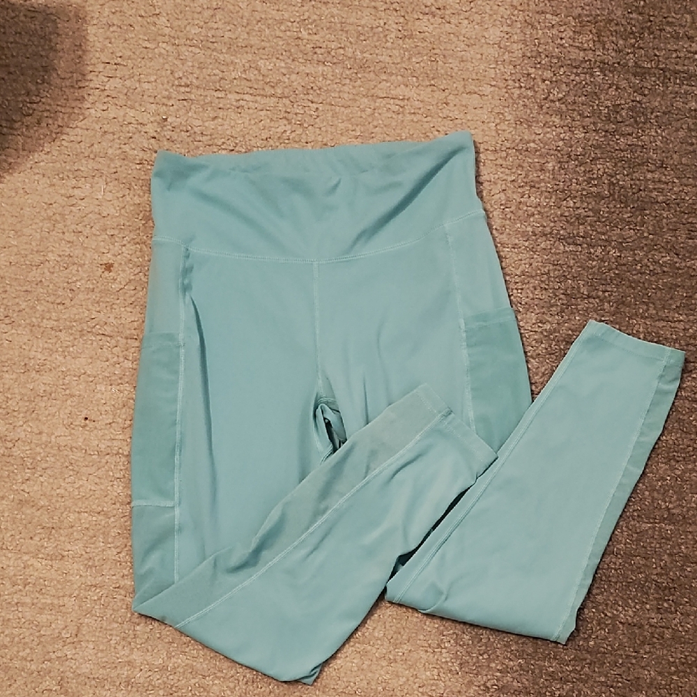Women's Aqua Leggings